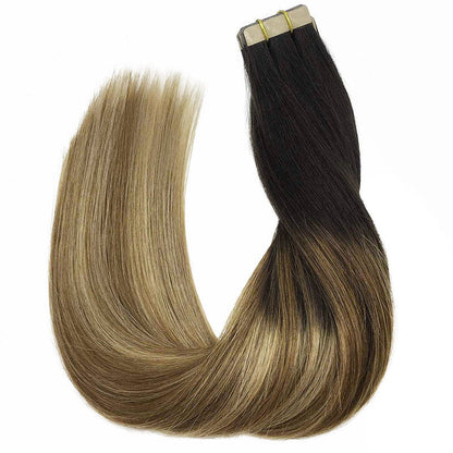 Tape in Hair Extensions-Dark Color