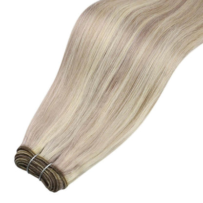 [US] Highlight Virgin Bundles Sew In Weft Human Hair Extensions (#18/613)